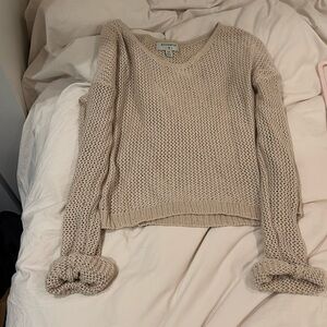 Tan sweater